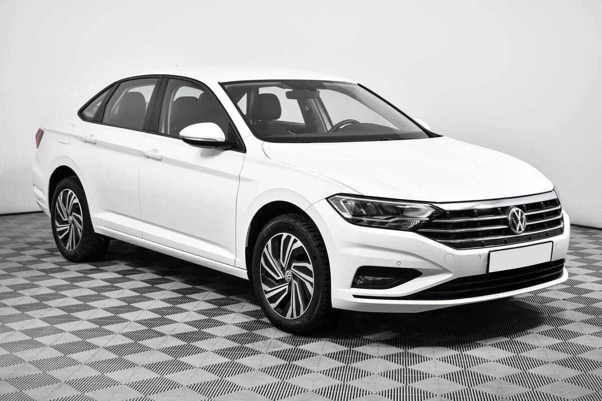 Volkswagen Jetta 2021, белый
