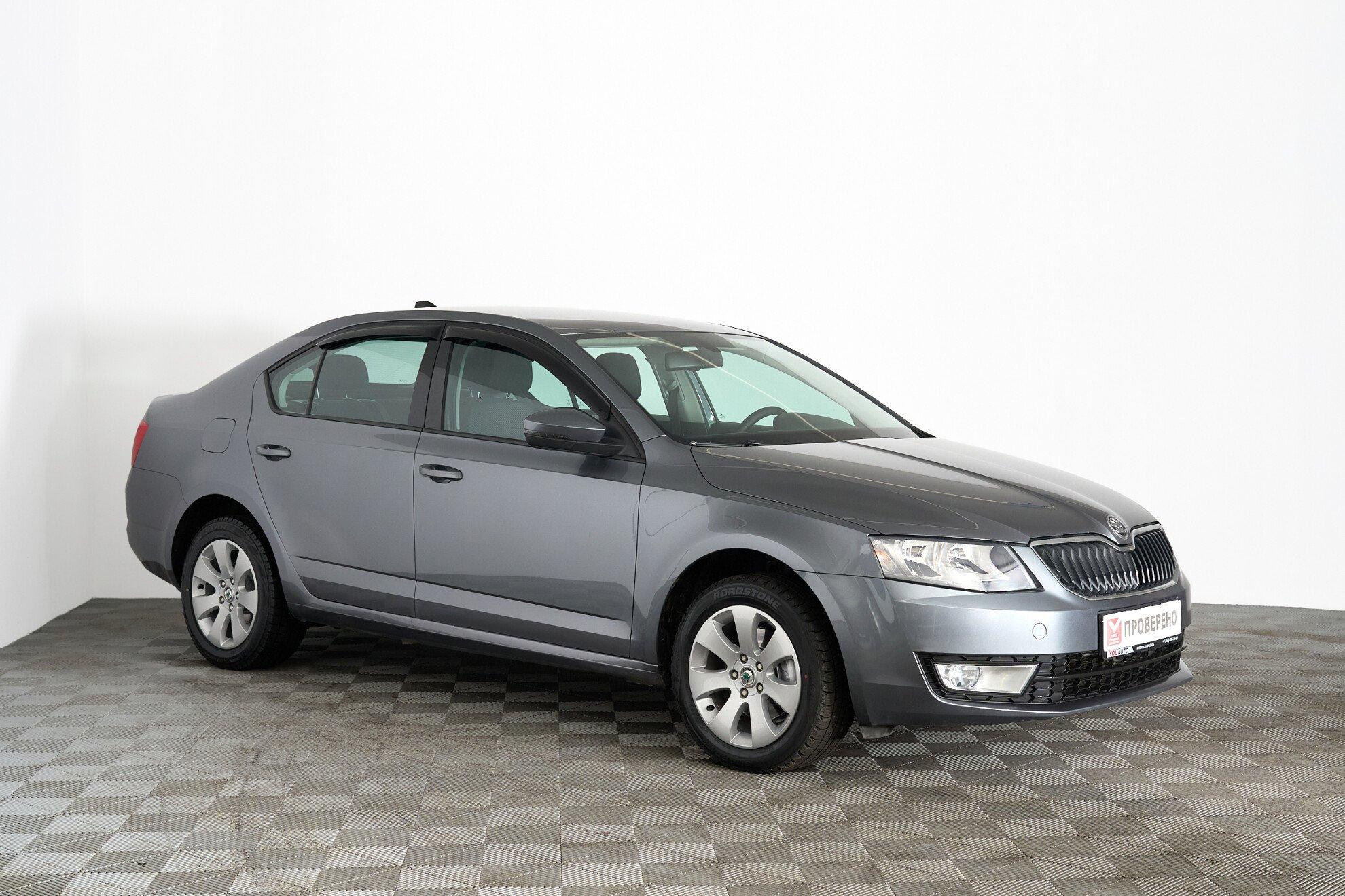 Skoda Octavia 2014, серый