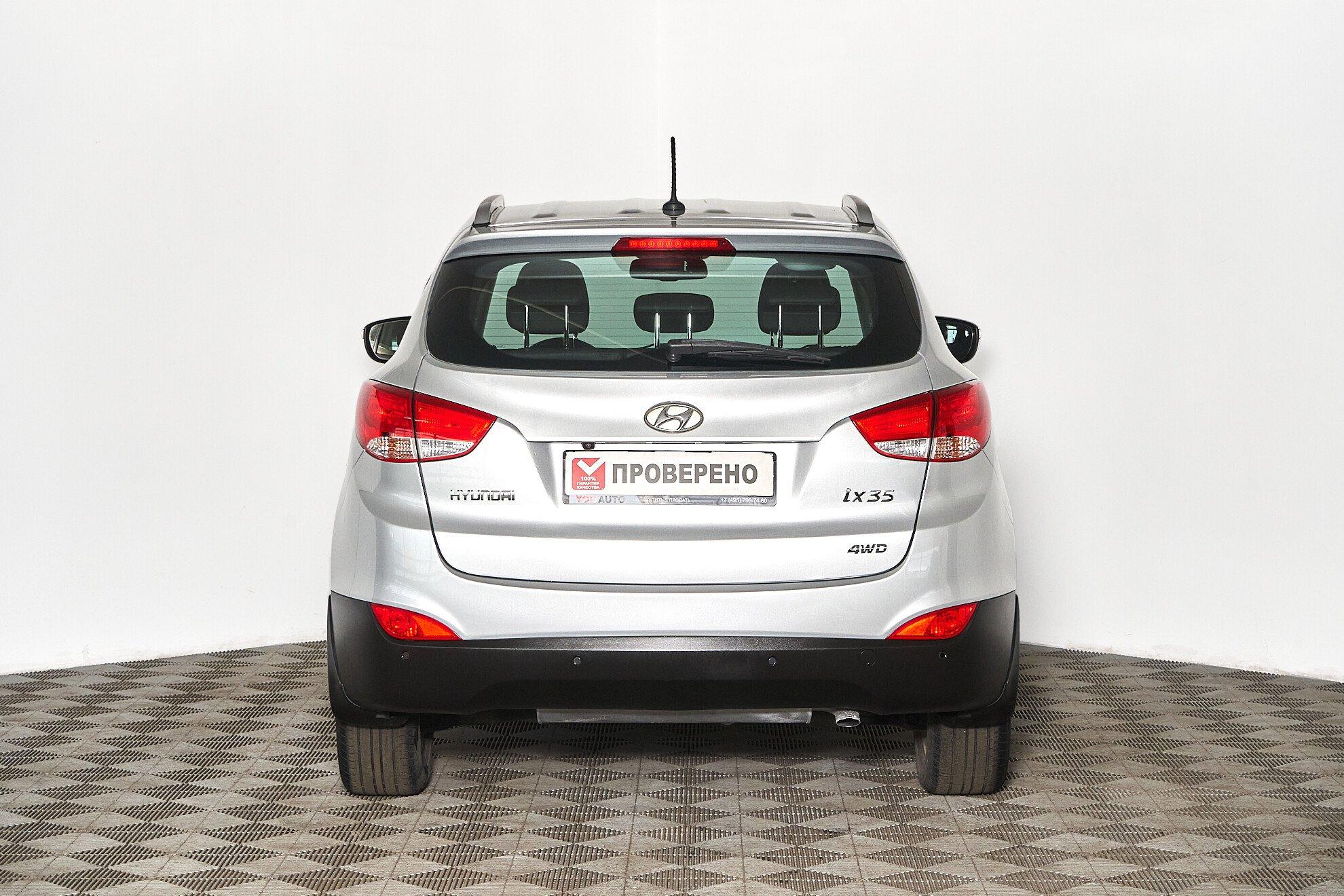 Hyundai ix35 2013, серебряный