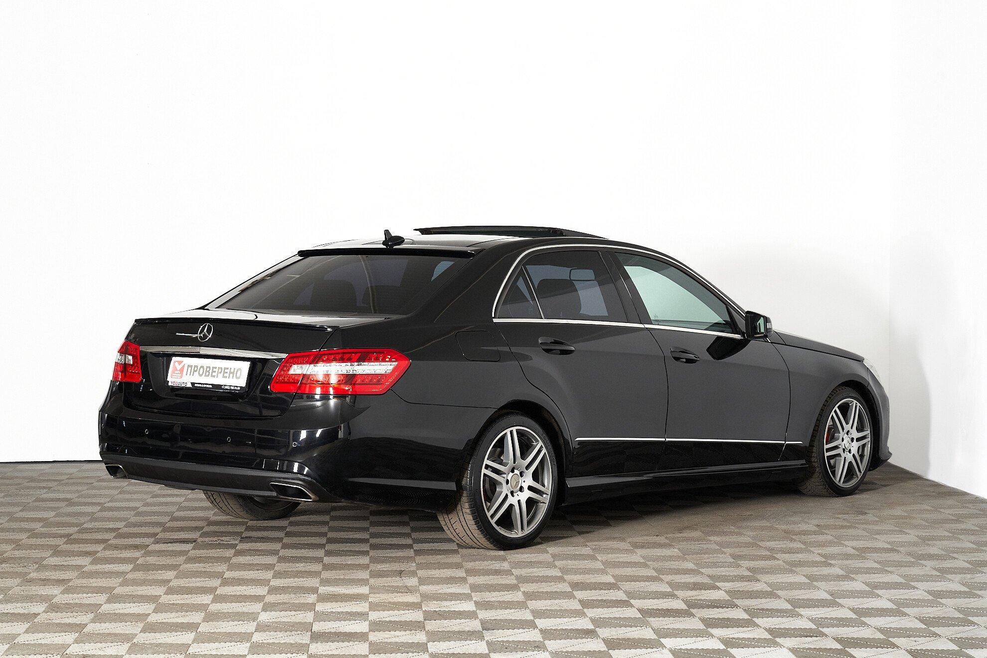 Mercedes-Benz E-Класс 2012, черный