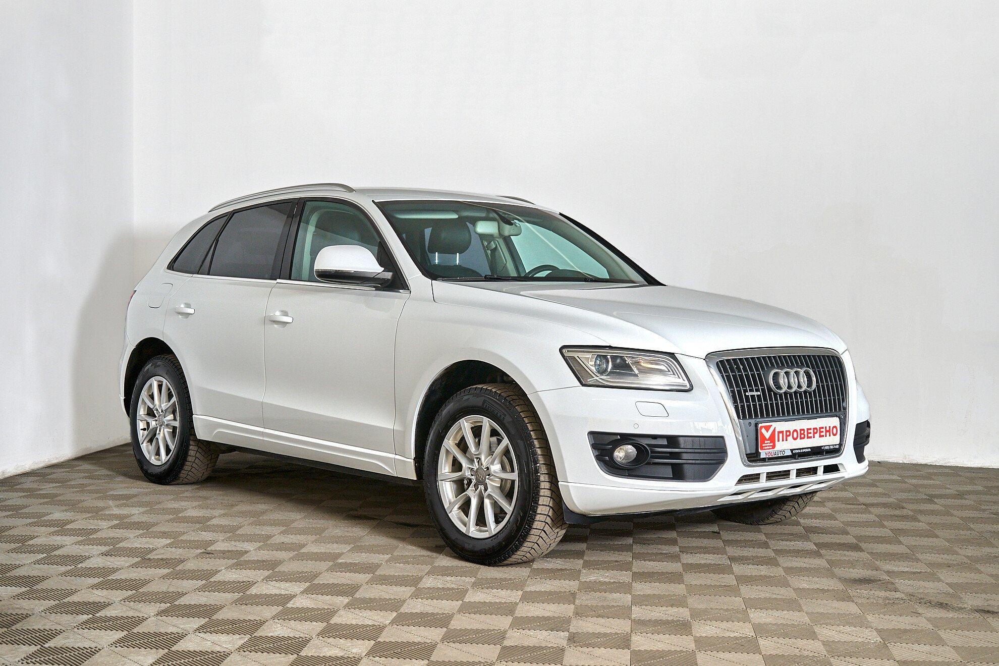 Audi Q5 2012, белый