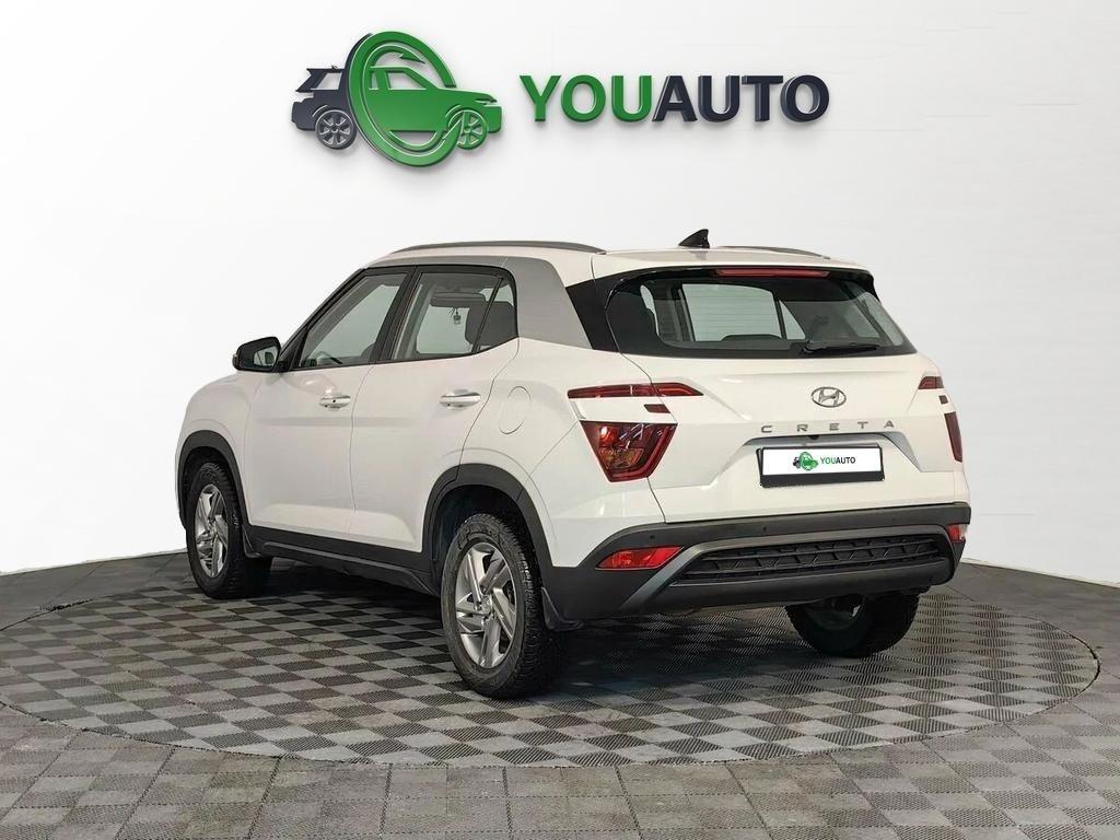 Hyundai Creta 2022, белый