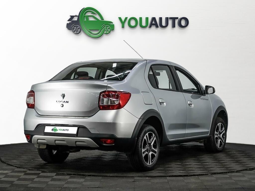 Renault Logan 2022, серебряный