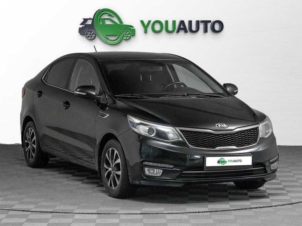 Kia Rio 2017, черный