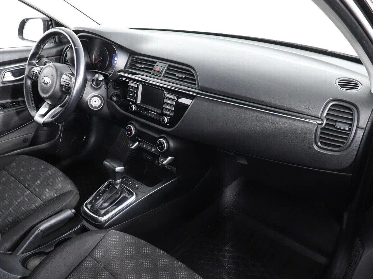 Kia Rio 2018, черный