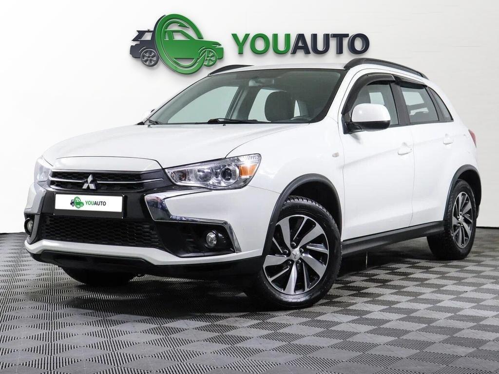 Mitsubishi ASX 2018, белый