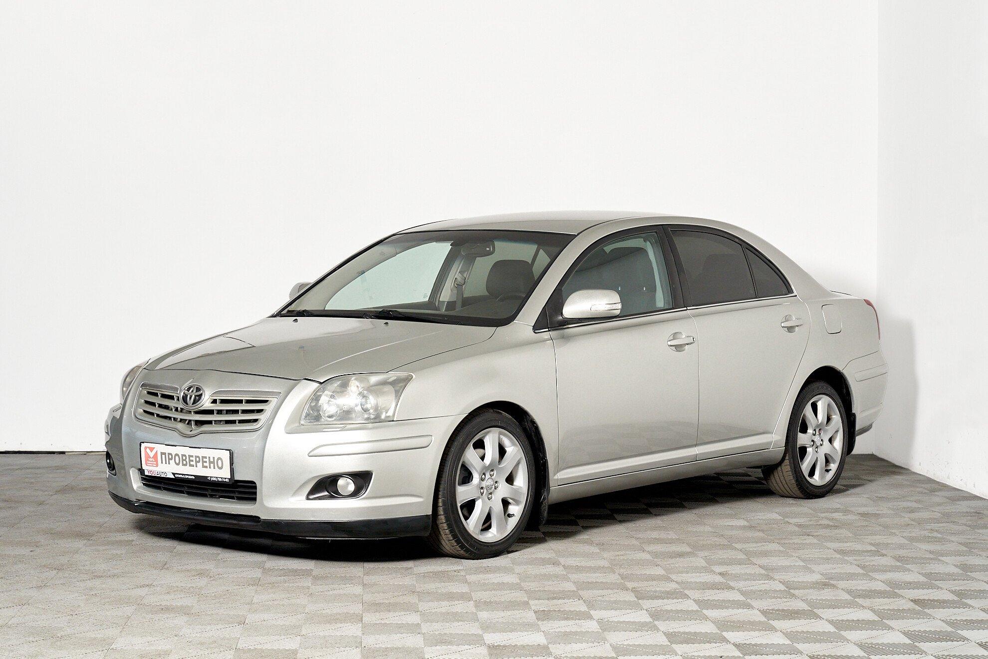 Toyota Avensis 2008, серебряный