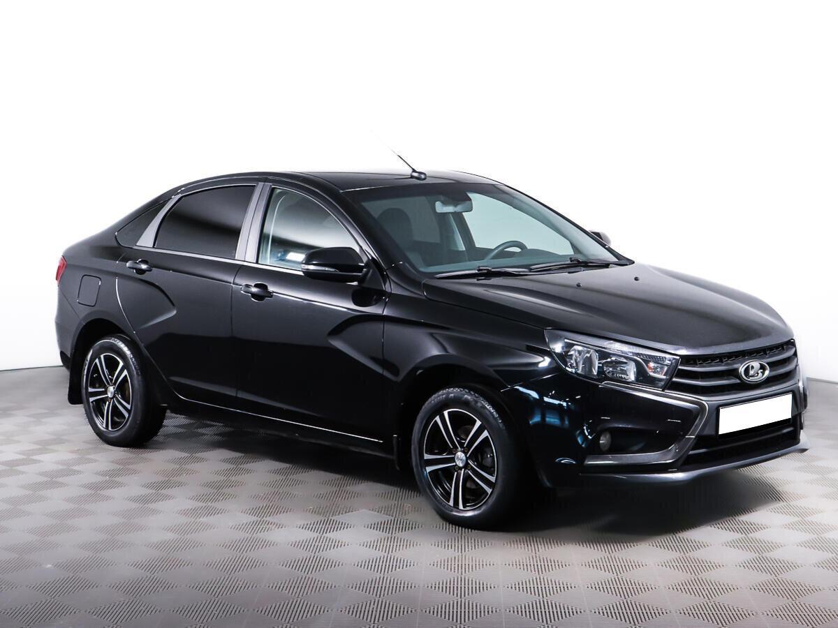 LADA (ВАЗ) Vesta 2020, черный