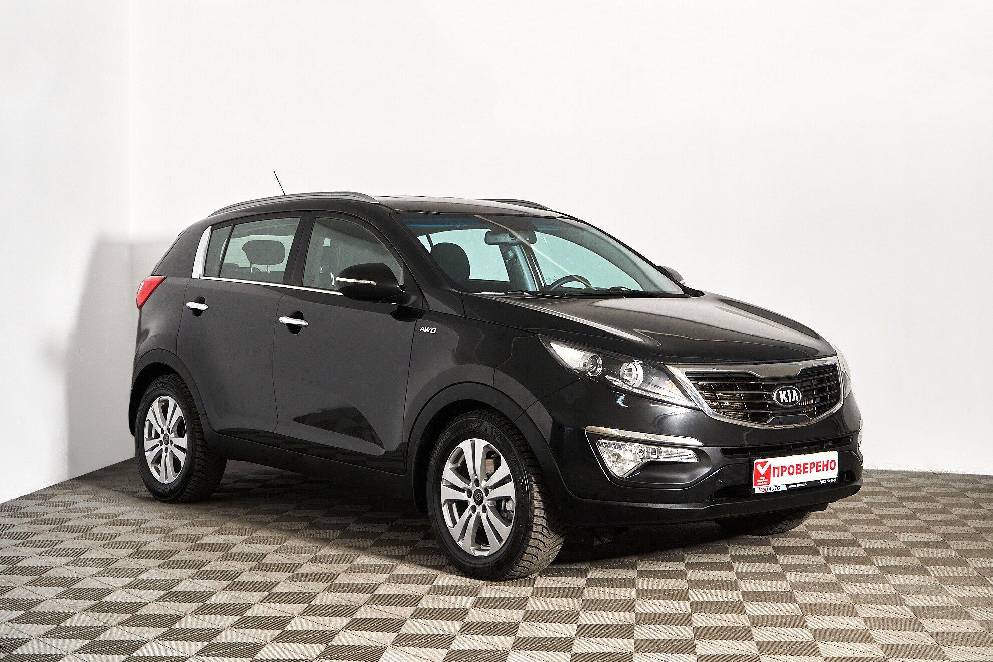 Kia Sportage 2013, черный