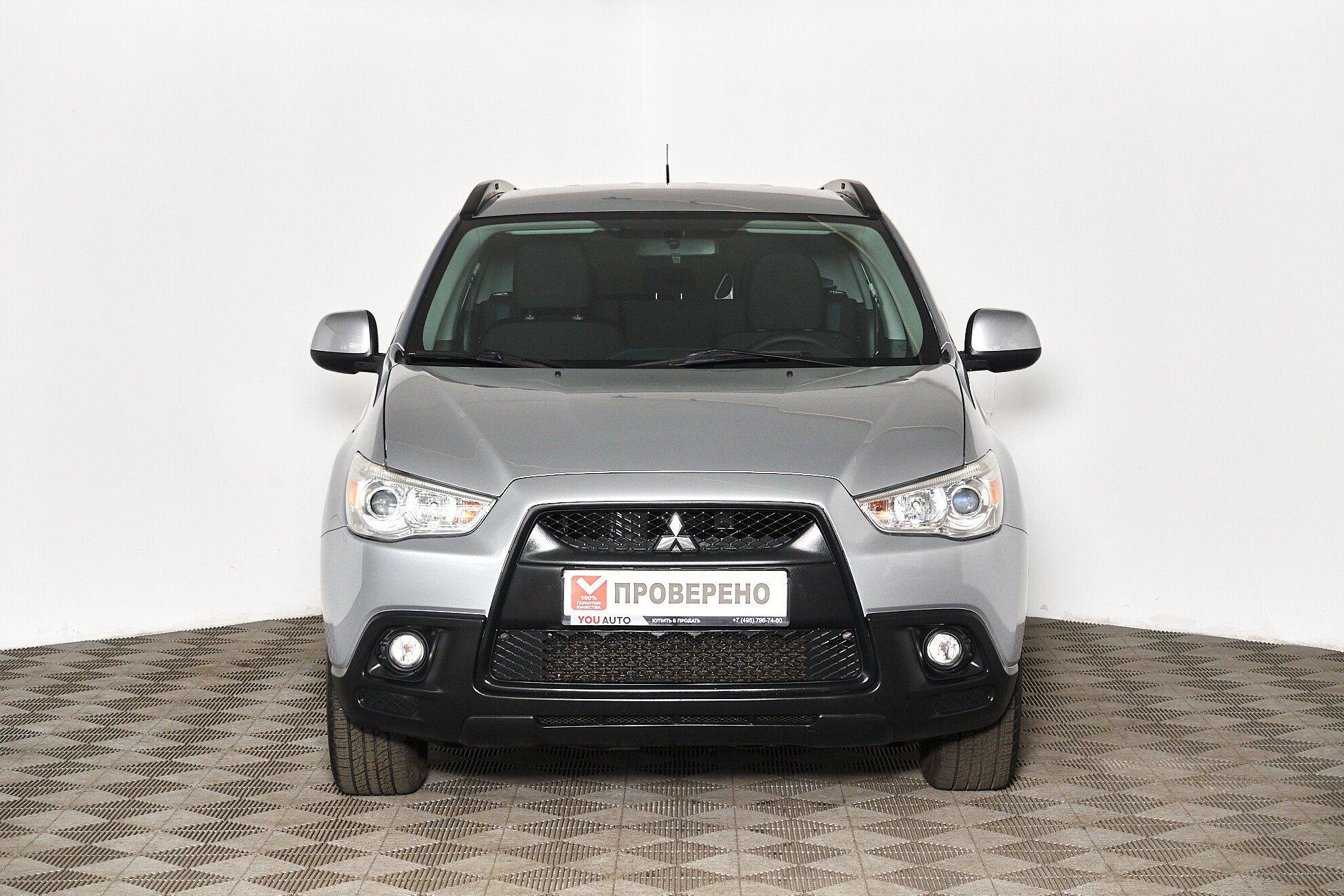 Mitsubishi ASX 2012, серебряный