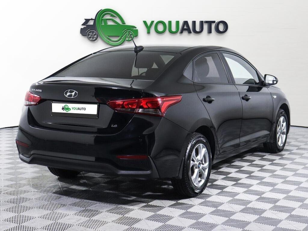 Hyundai Solaris 2019, черный