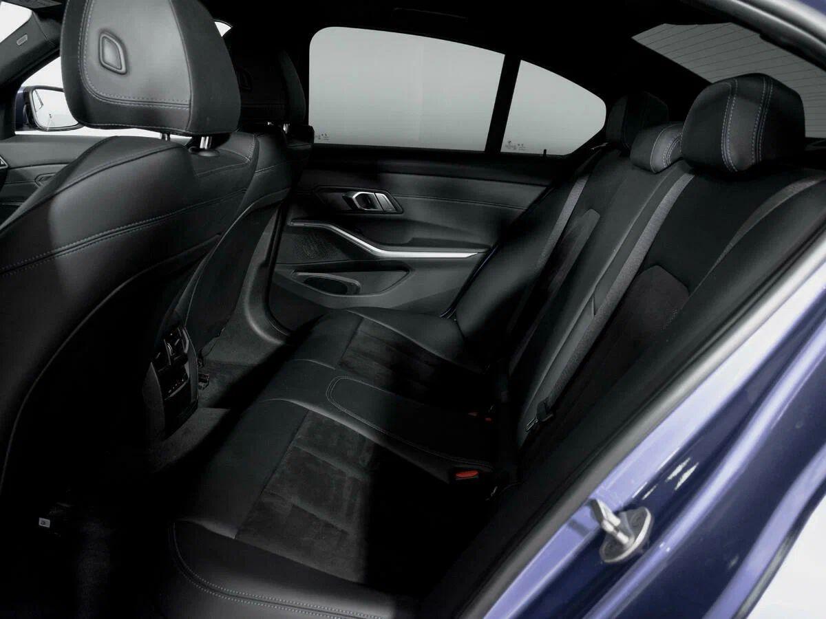 BMW 3 серии 2021, синий