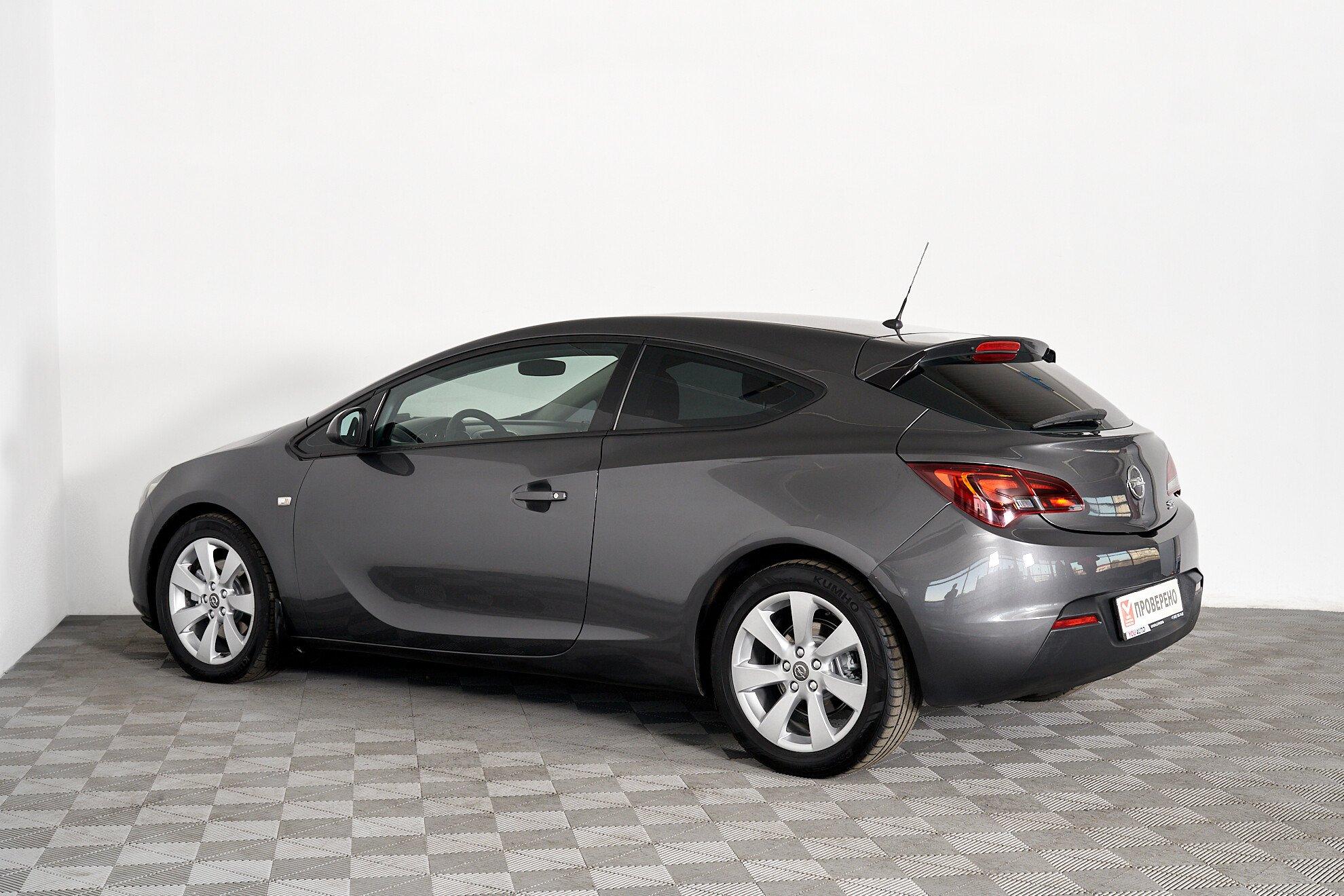 Opel Astra 2015, серый