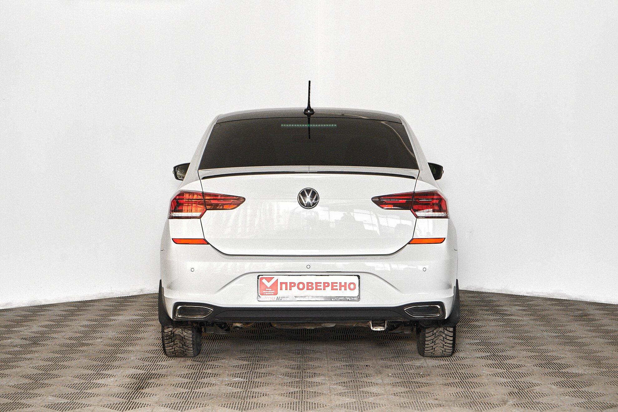Volkswagen Polo 2021, белый