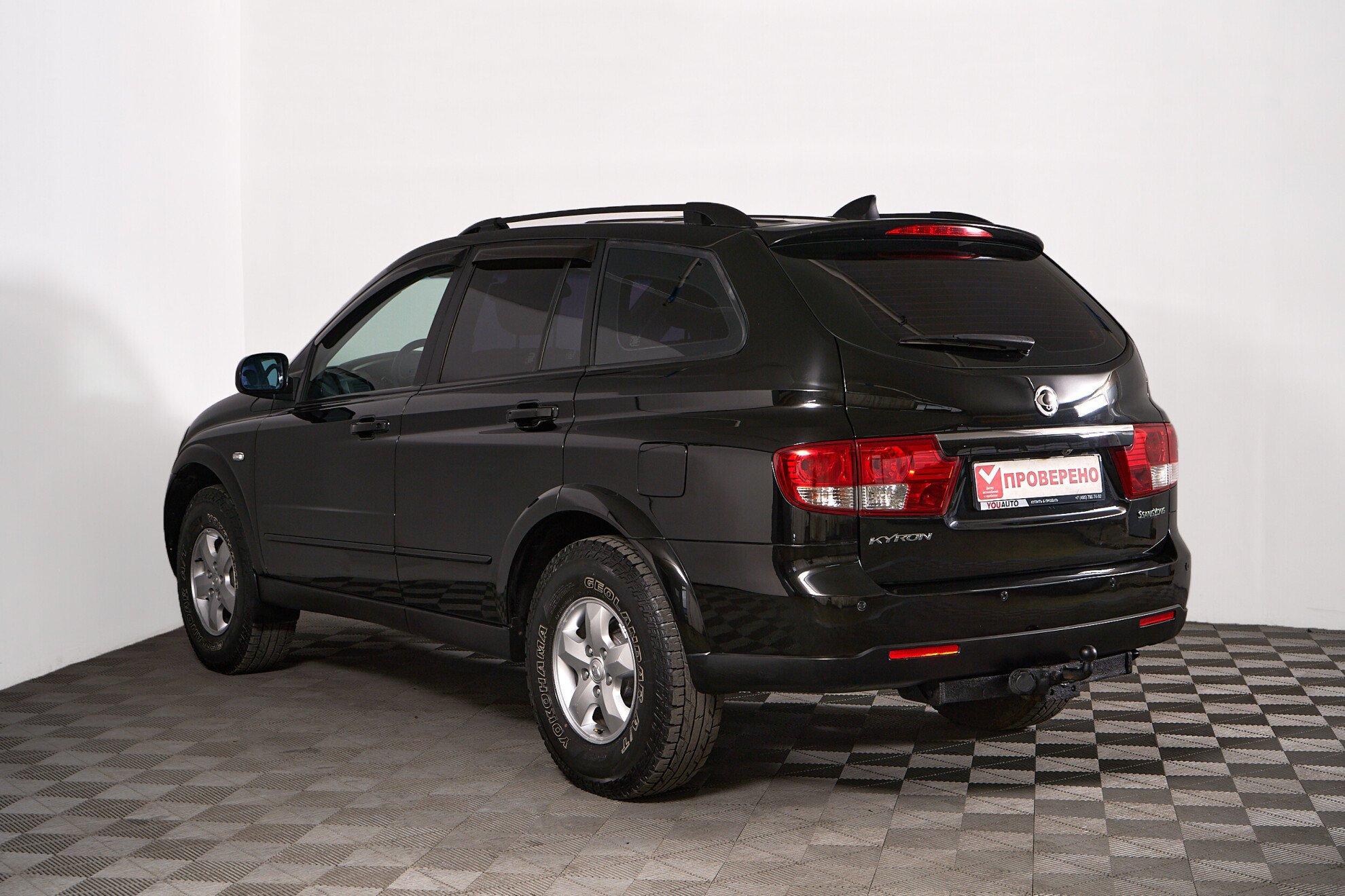 SsangYong Kyron 2013, черный