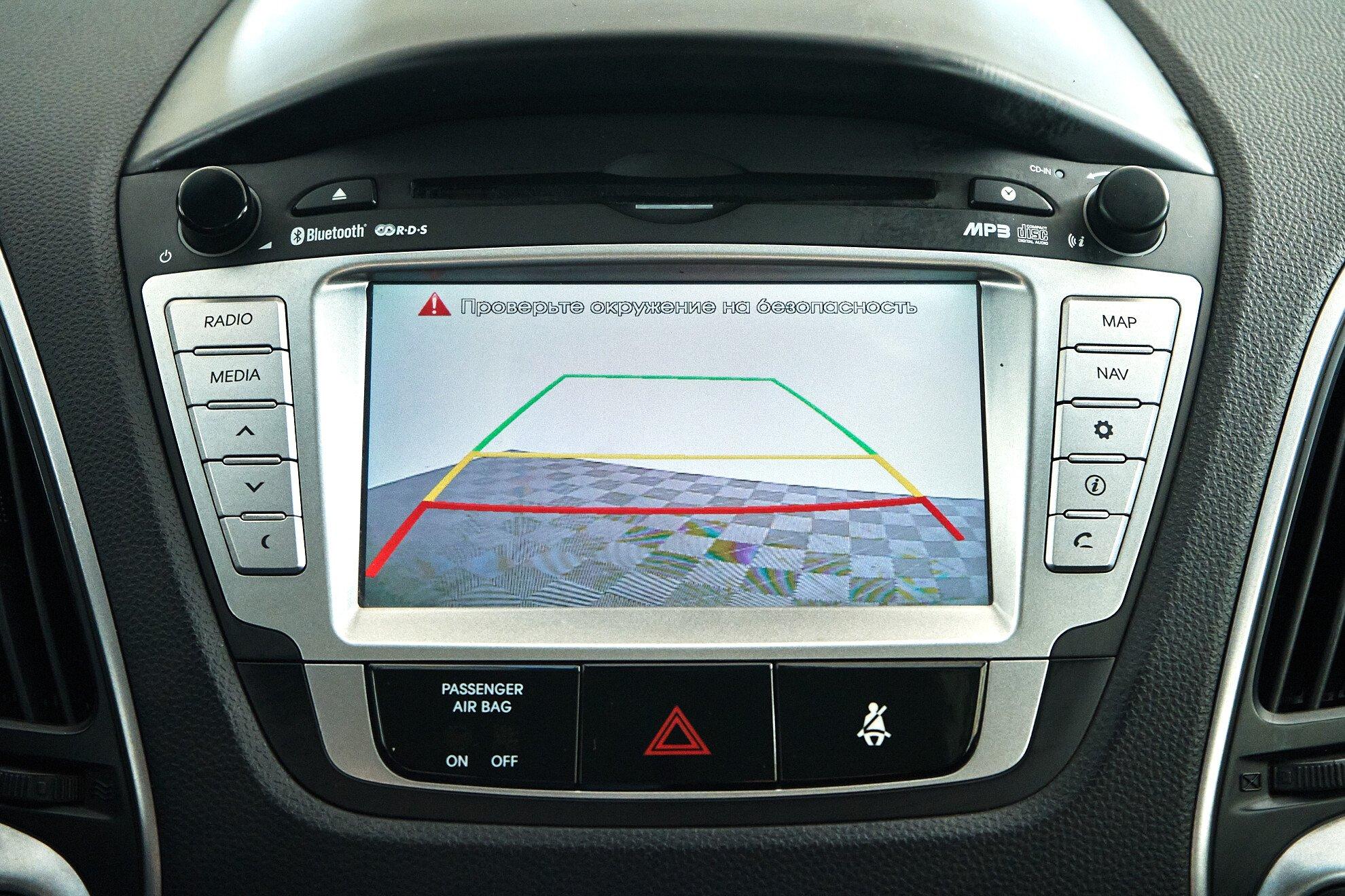 Hyundai ix35 2010, красный