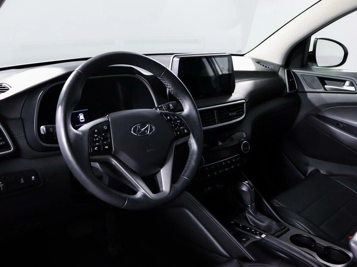 Hyundai Tucson 2018, белый