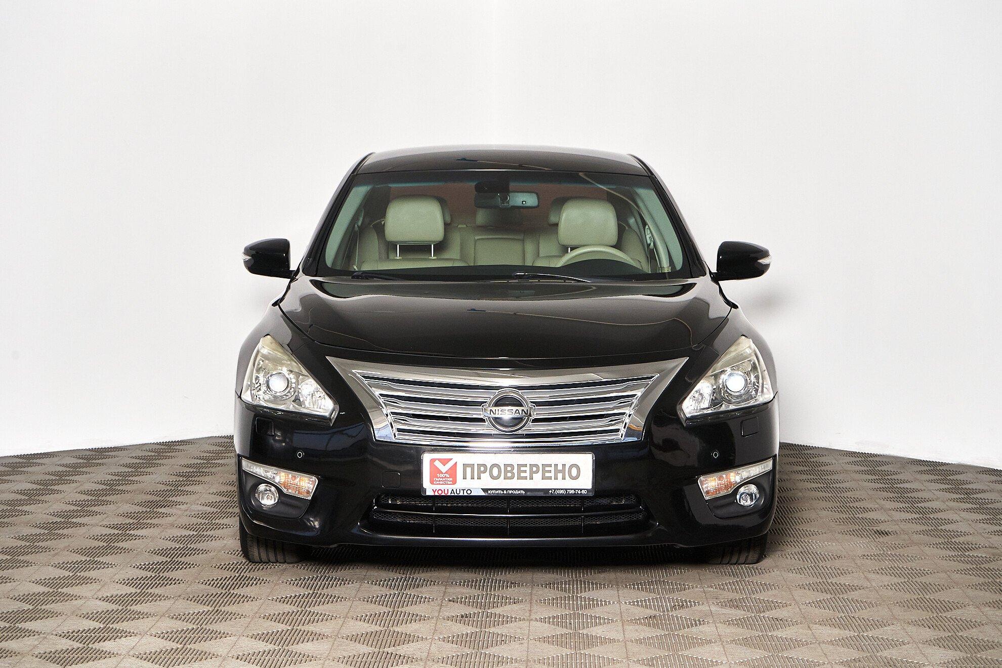 Nissan Teana 2014, черный