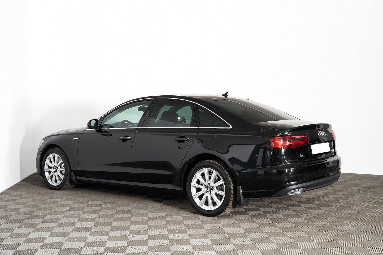 Audi A6 2017, черный