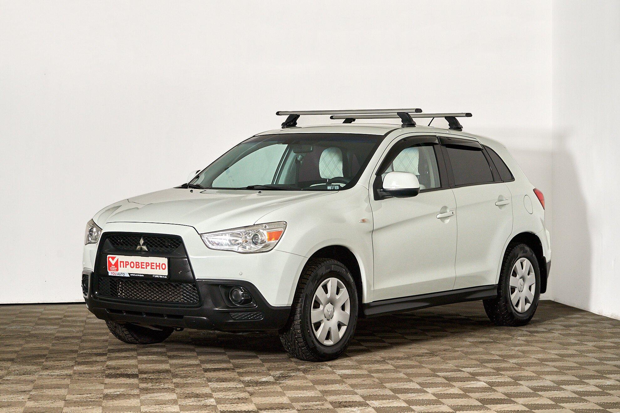 Mitsubishi ASX 2010, белый