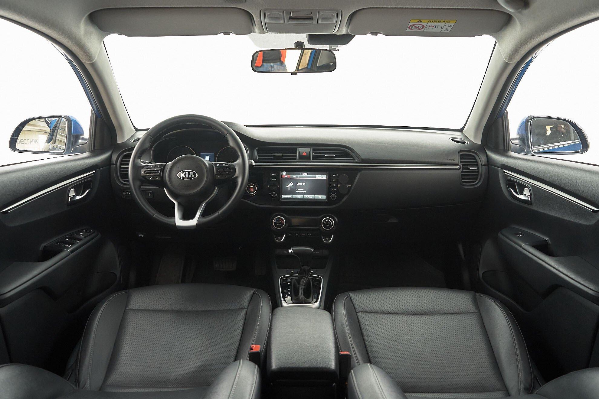 Kia Rio X-Line 2019, синий