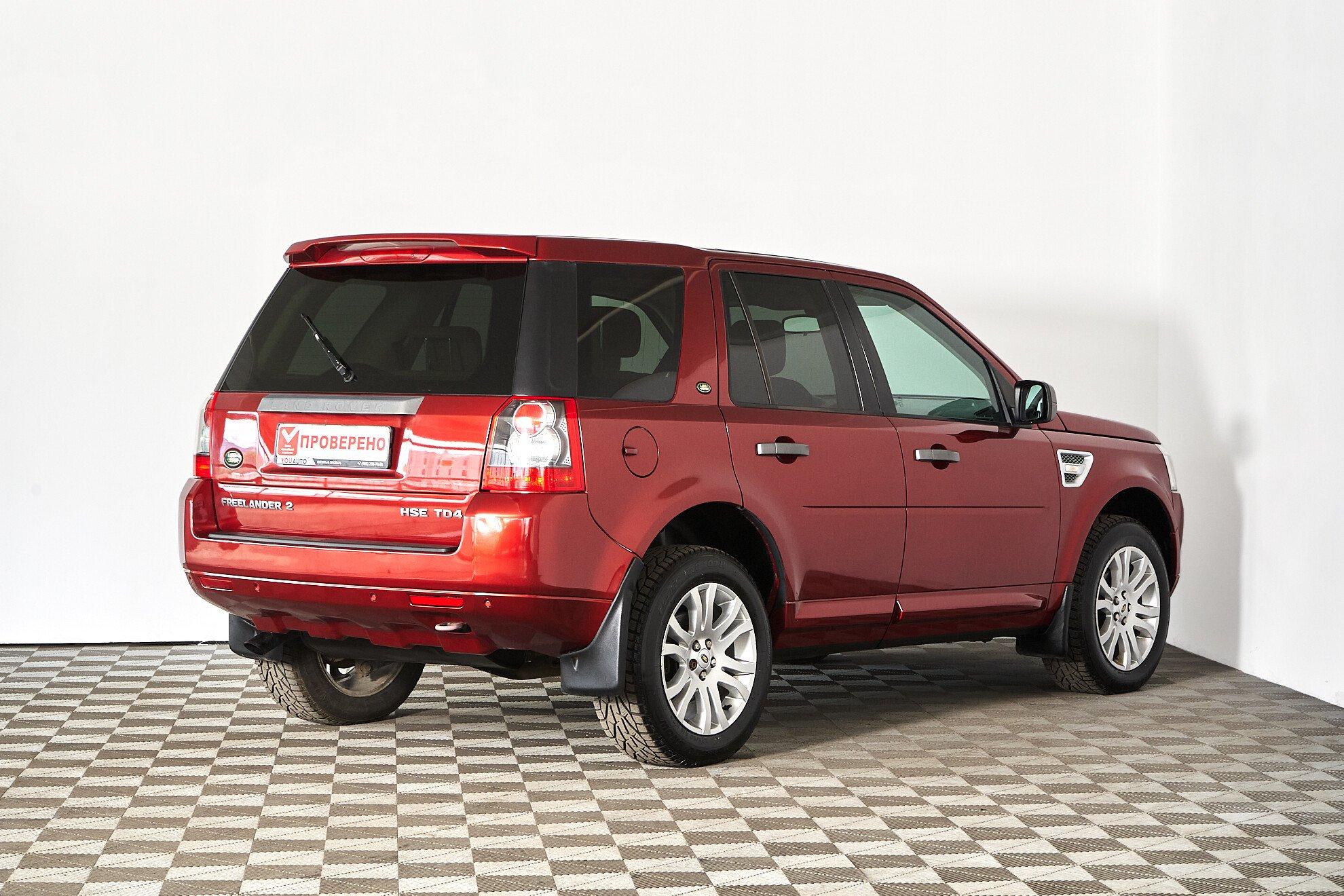 Land Rover Freelander 2009, красный