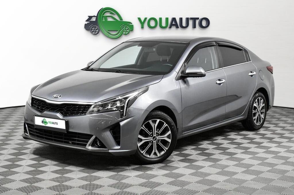 Kia Rio 2022, серый