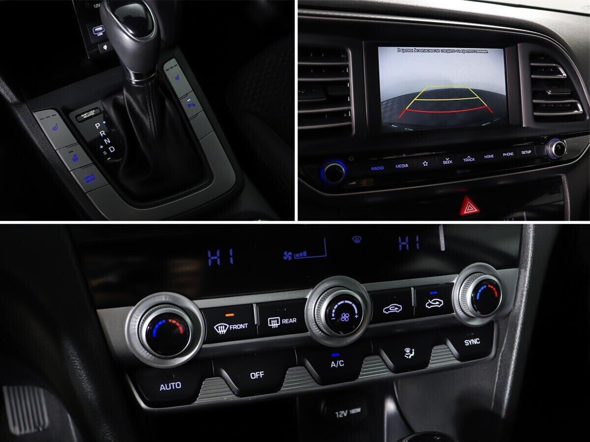 Hyundai Elantra 2020, черный