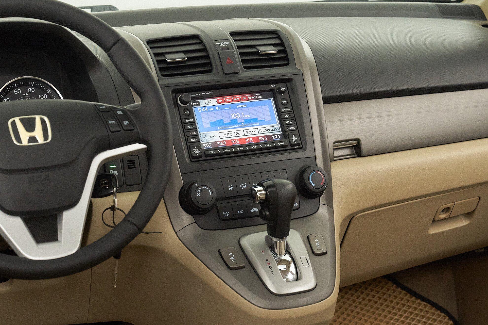 Honda CR-V 2008, черный