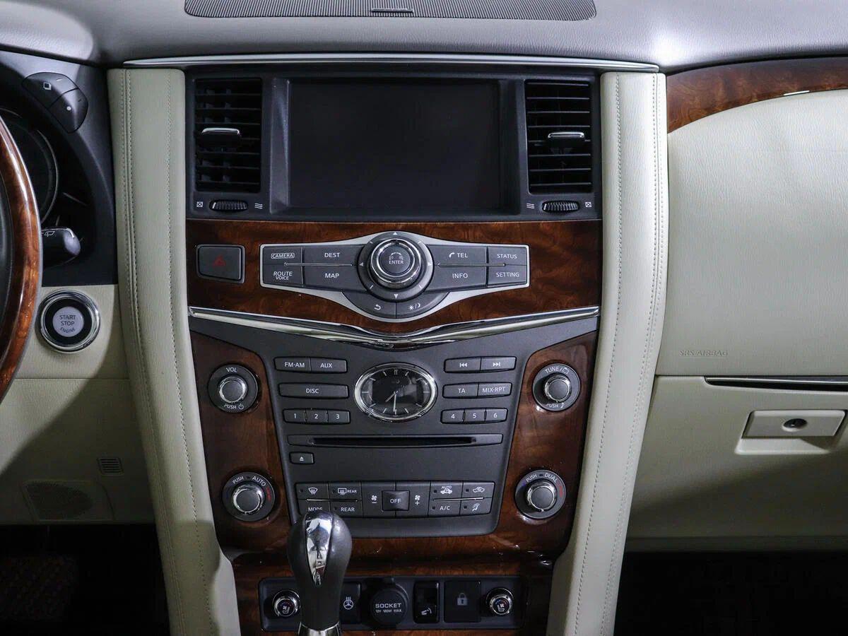 Infiniti QX80 2017, синий