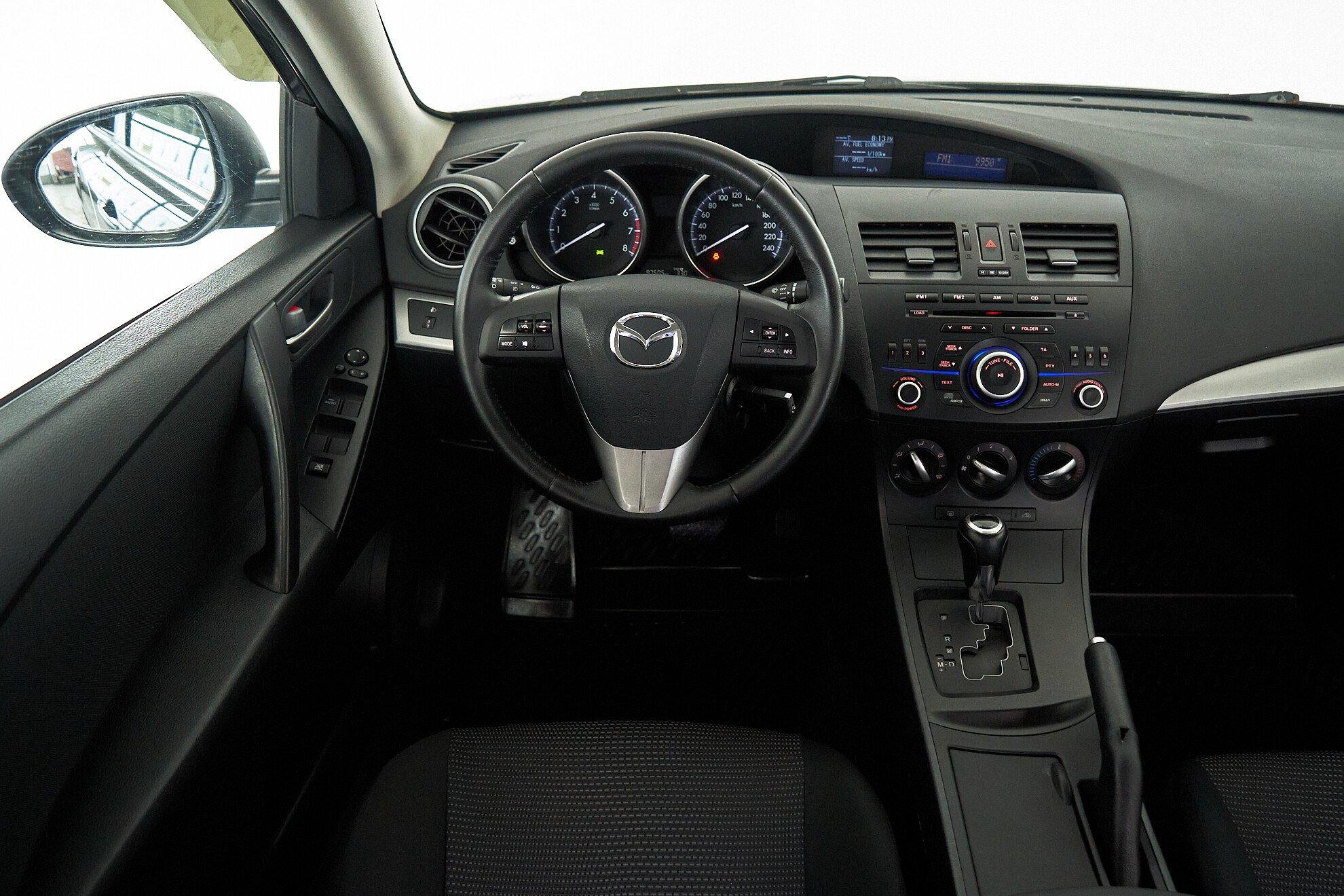 Mazda 3 2013, черный