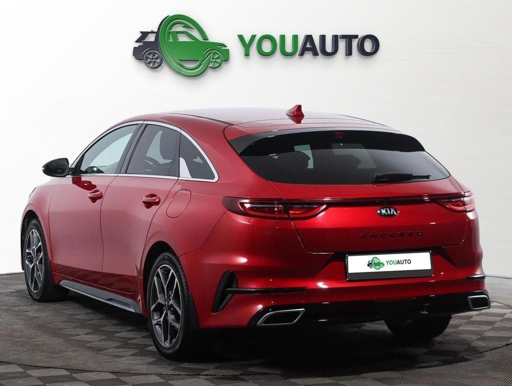 Kia Proceed 2019, красный