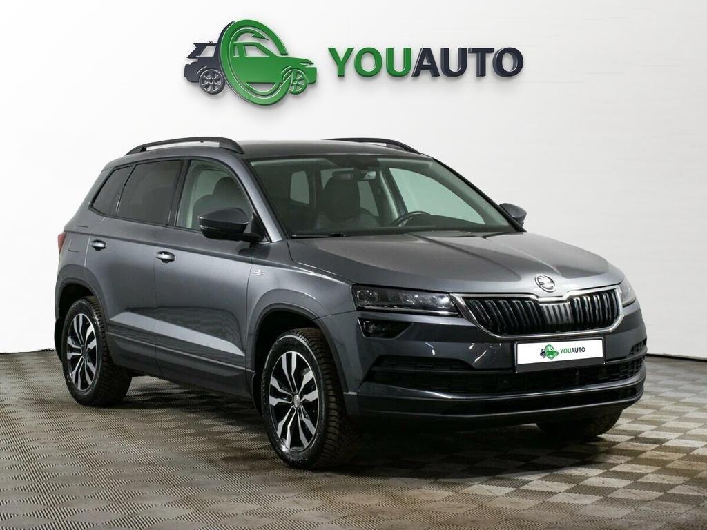 Skoda Karoq 2021, серебряный