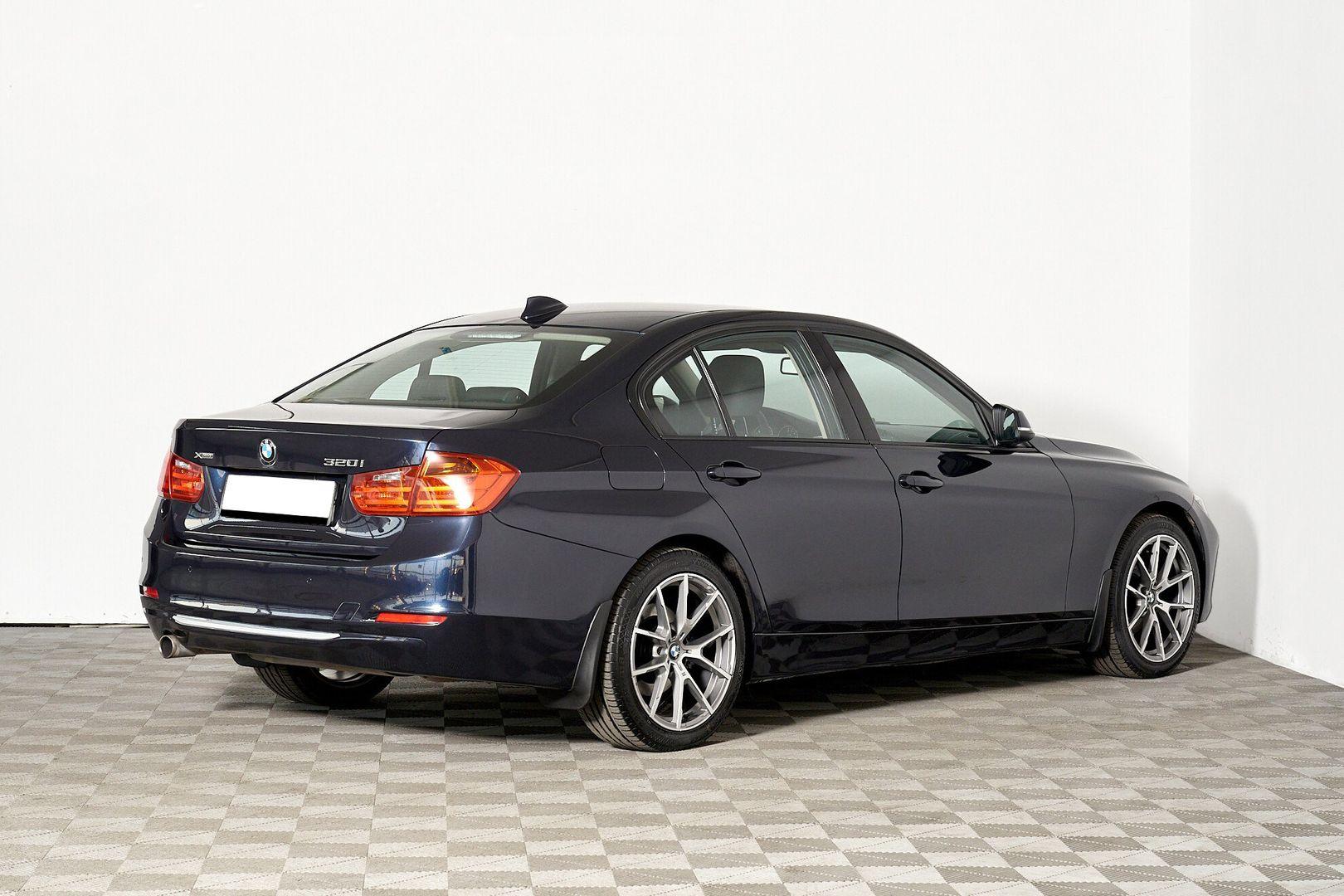 BMW 3 серии 2014, синий