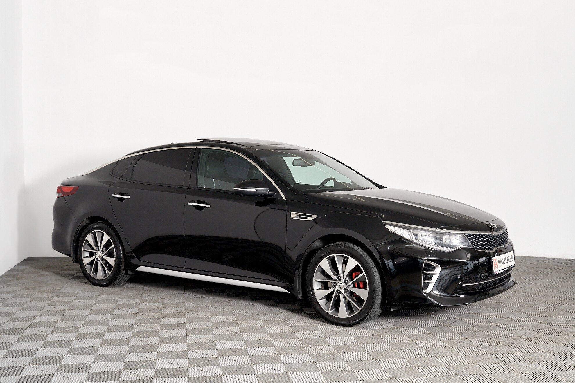 Kia Optima 2017, черный