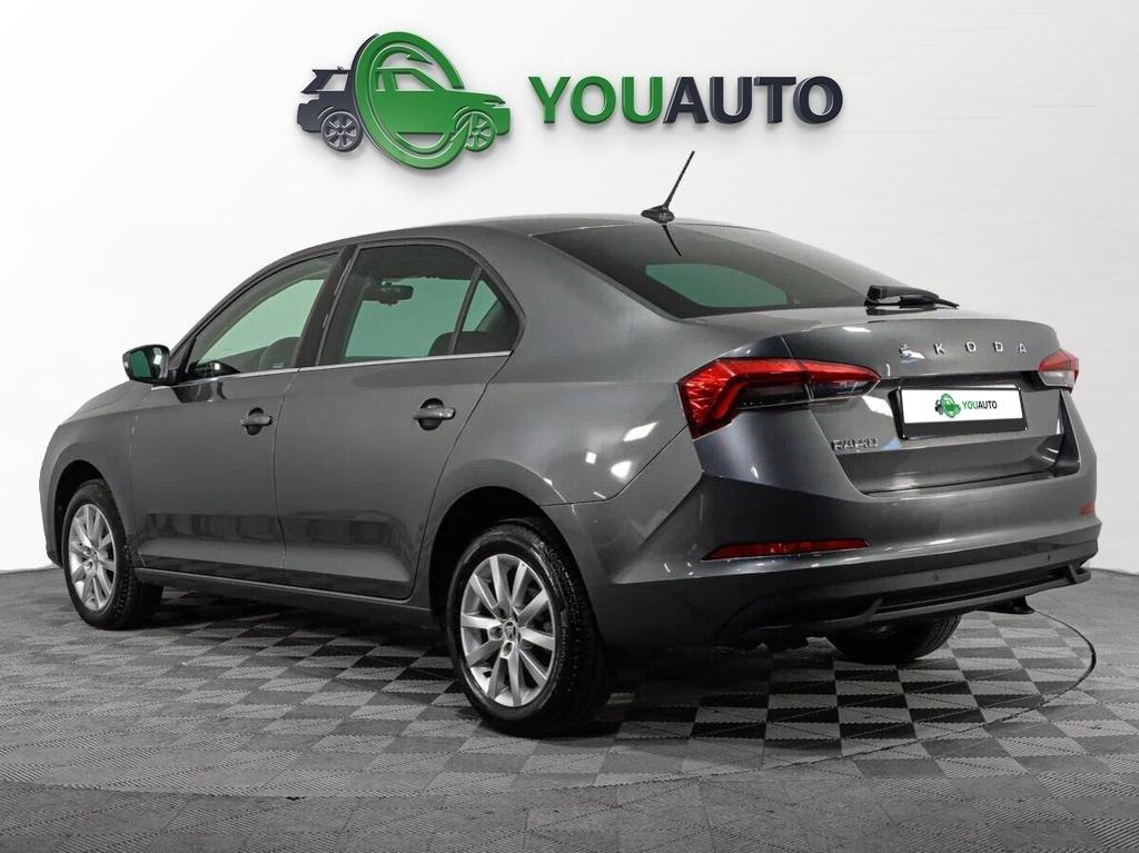 Skoda Rapid 2020, серый