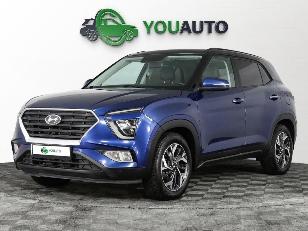 Hyundai Creta 2021, синий