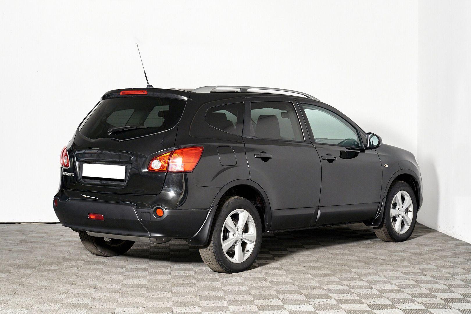 Nissan Qashqai+2 2009, черный