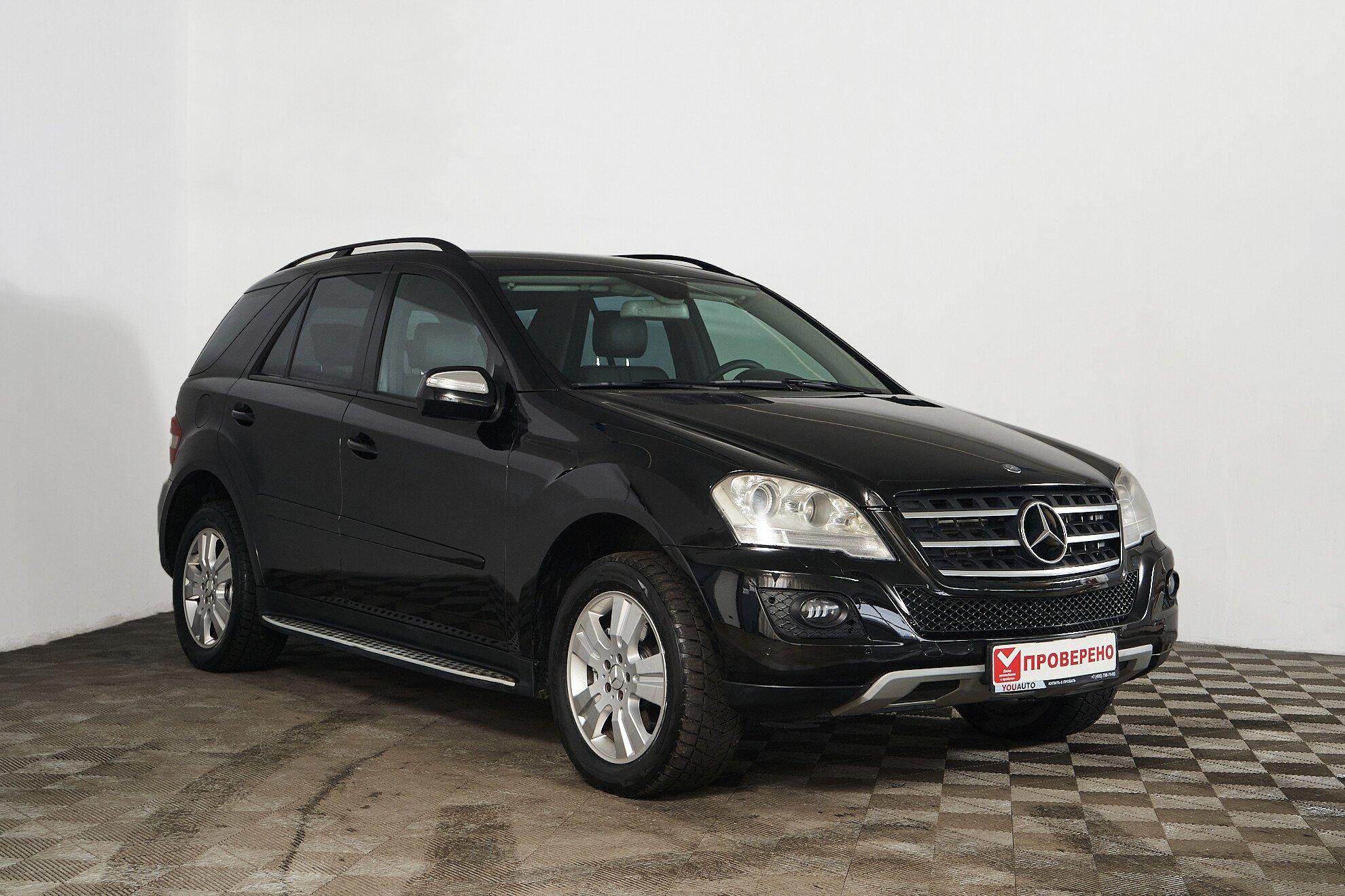Mercedes-Benz M-Класс 2008, черный
