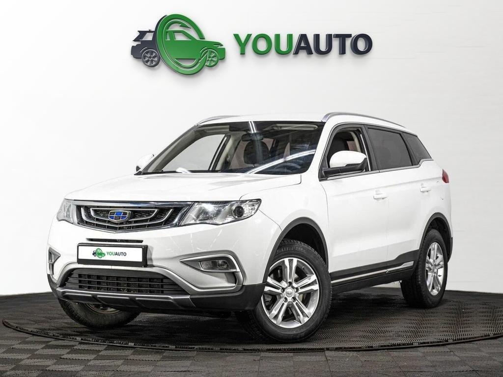 Geely Atlas 2020, белый