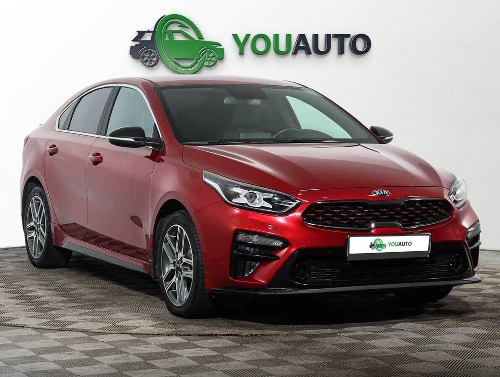 Kia Cerato 2021, красный