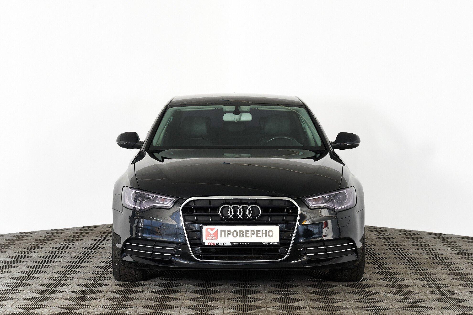 Audi A6 2013, черный