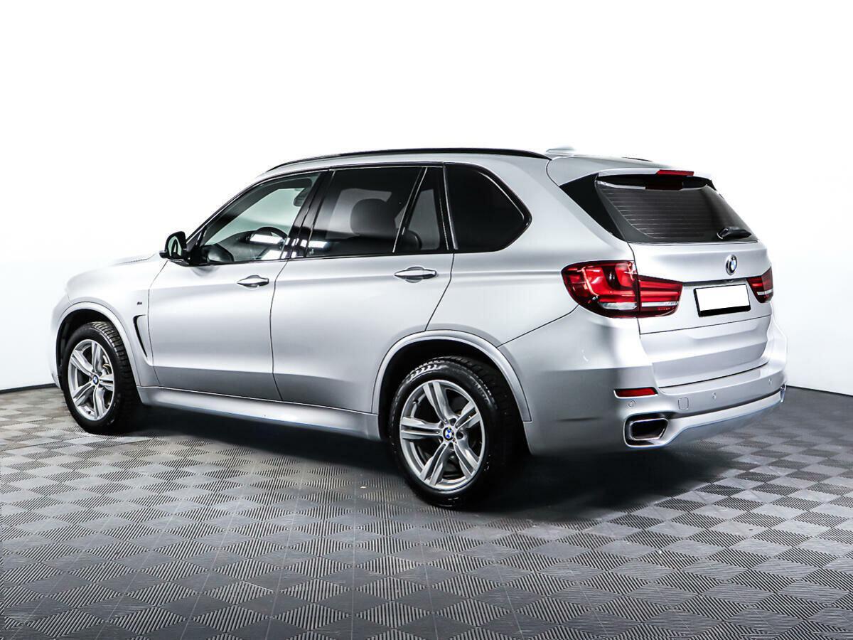 BMW X5 2016, серебряный
