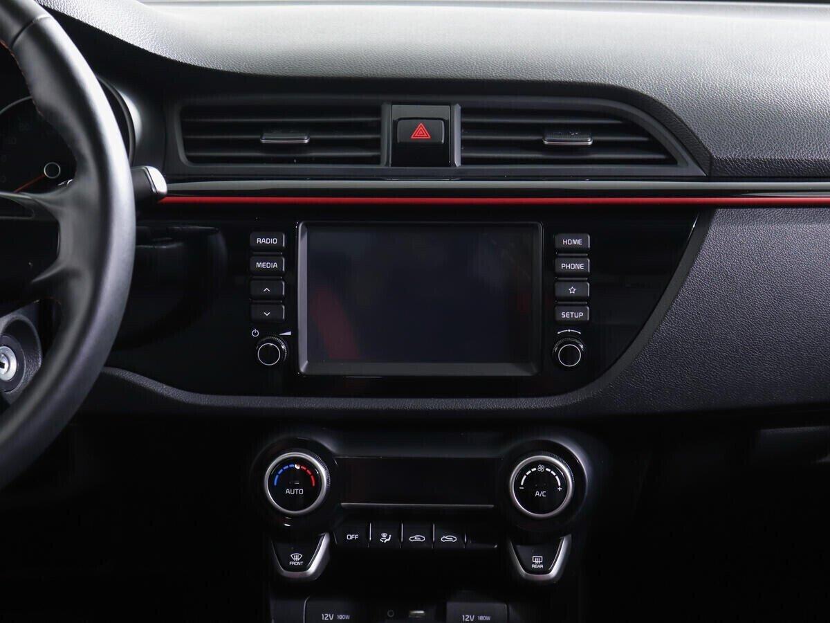 Kia Rio 2019, черный