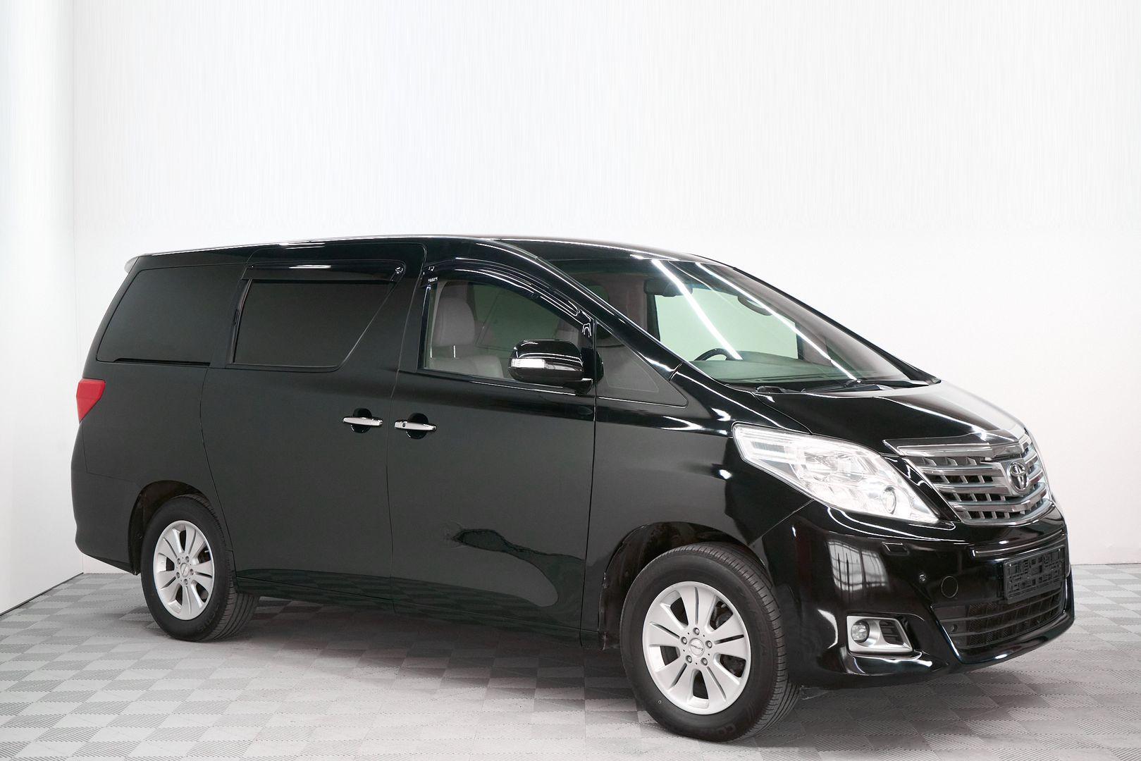 Toyota Alphard 2012, черный