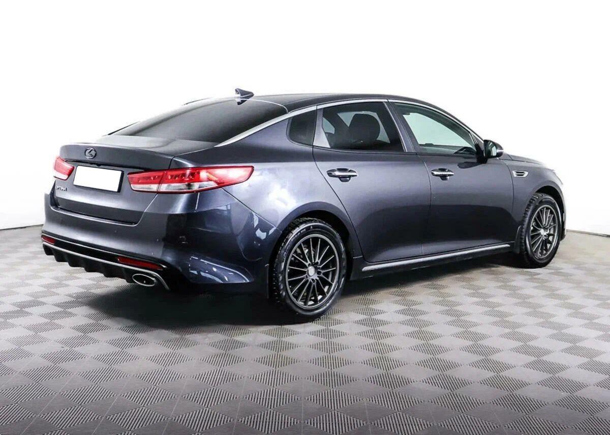Kia Optima 2016, серый