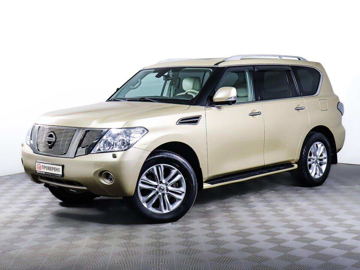 Nissan Patrol 2013, бежевый