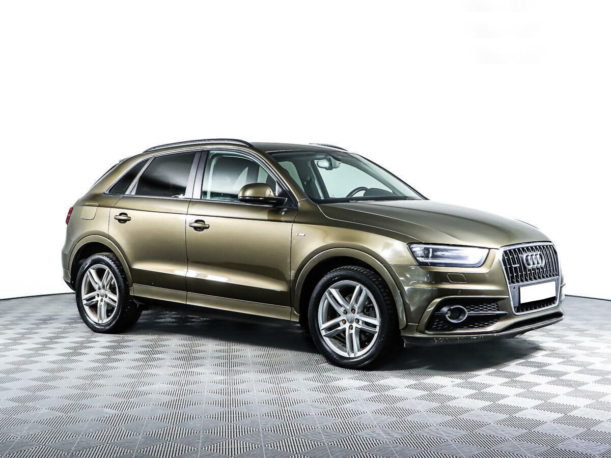 Audi Q3 2014, коричневый