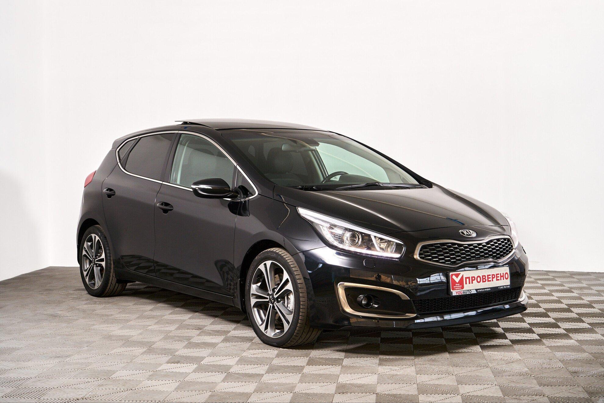 Kia Ceed 2017, черный