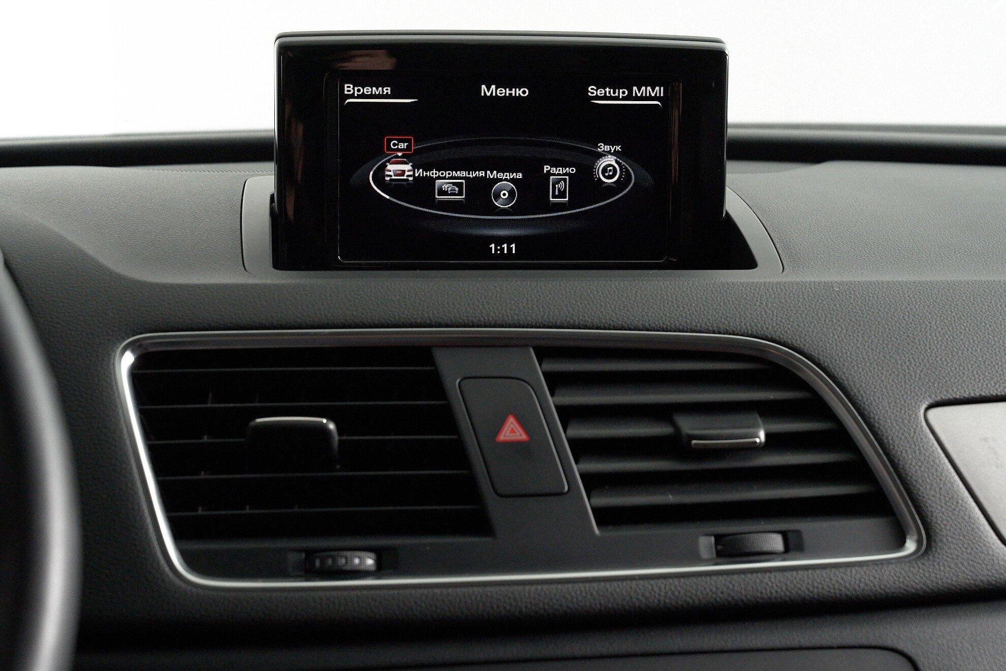Audi Q3 2013, черный